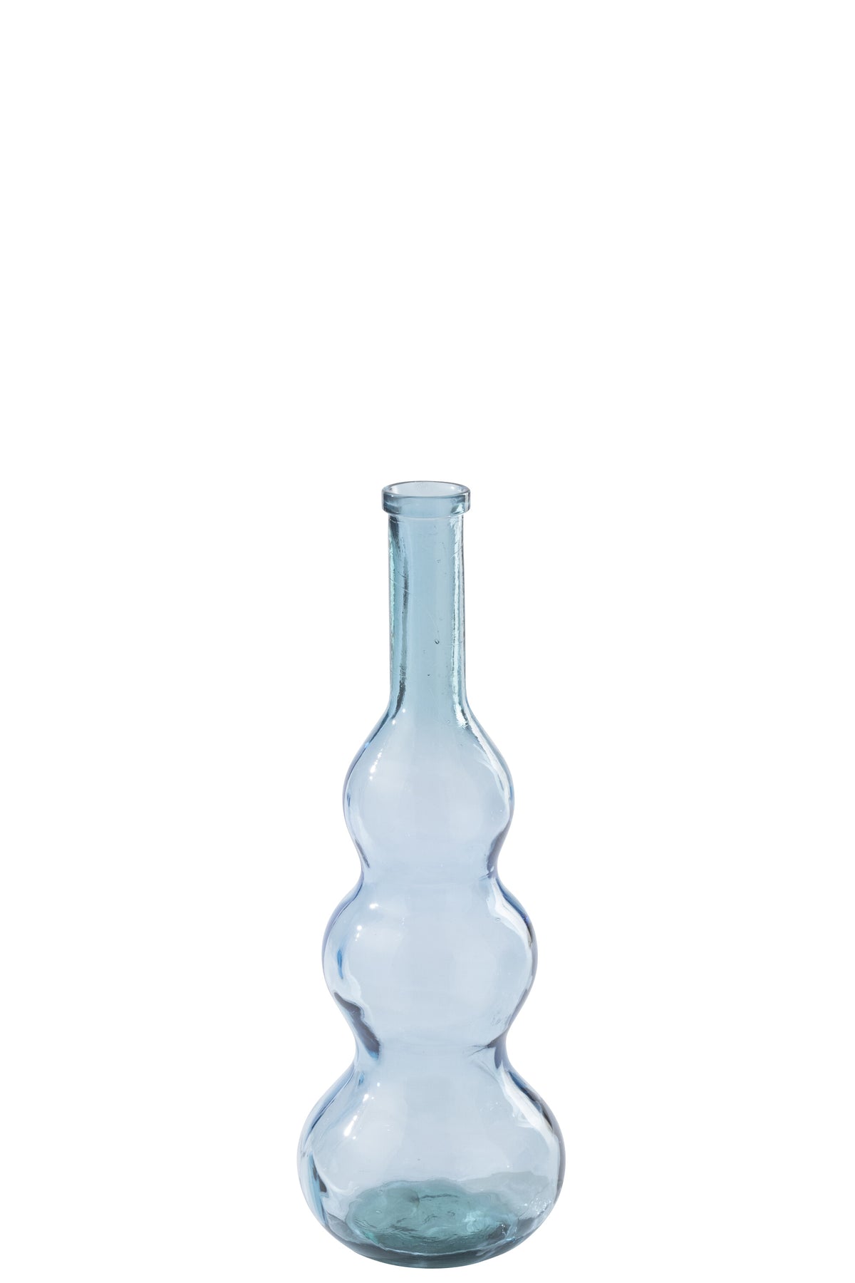 J-Line vloervaas - glas - lichtblauw