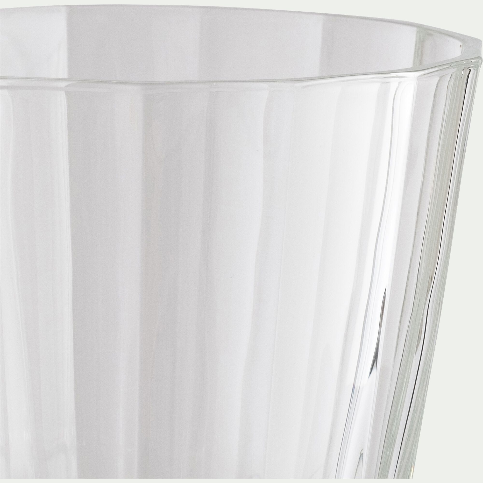 MACASSAR - Verre à vin en cristallin 25cl - transparent