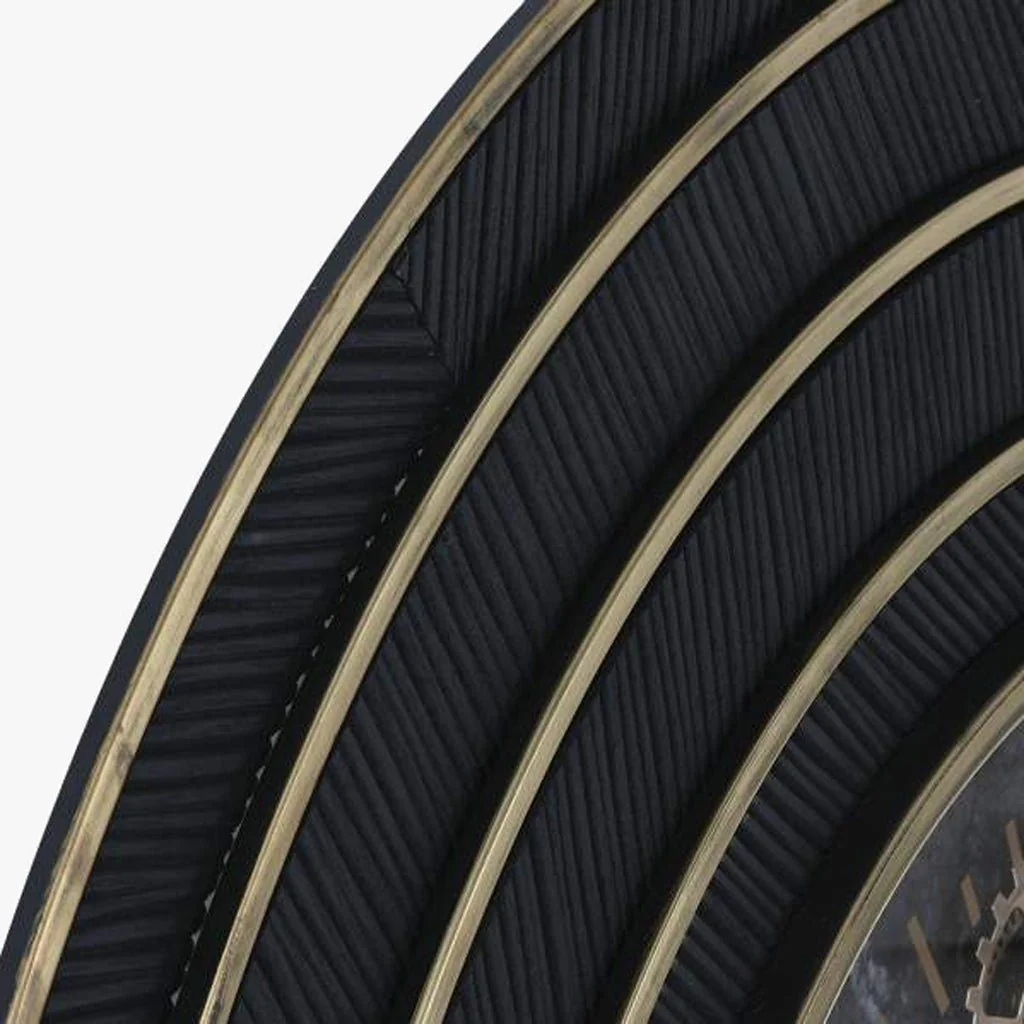 Relogio Circulos Preto D108