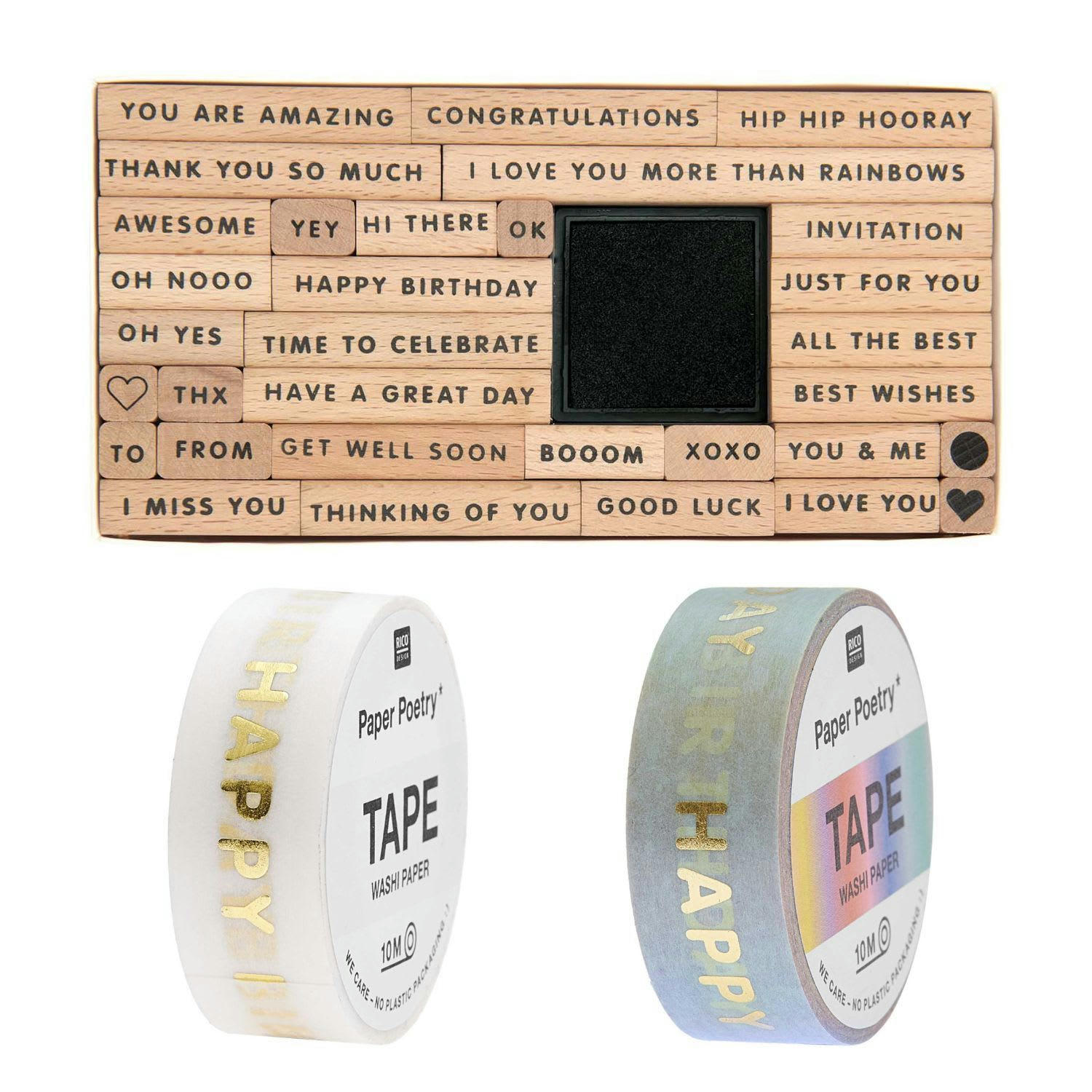 - Kit carte d'anniversaire DIY