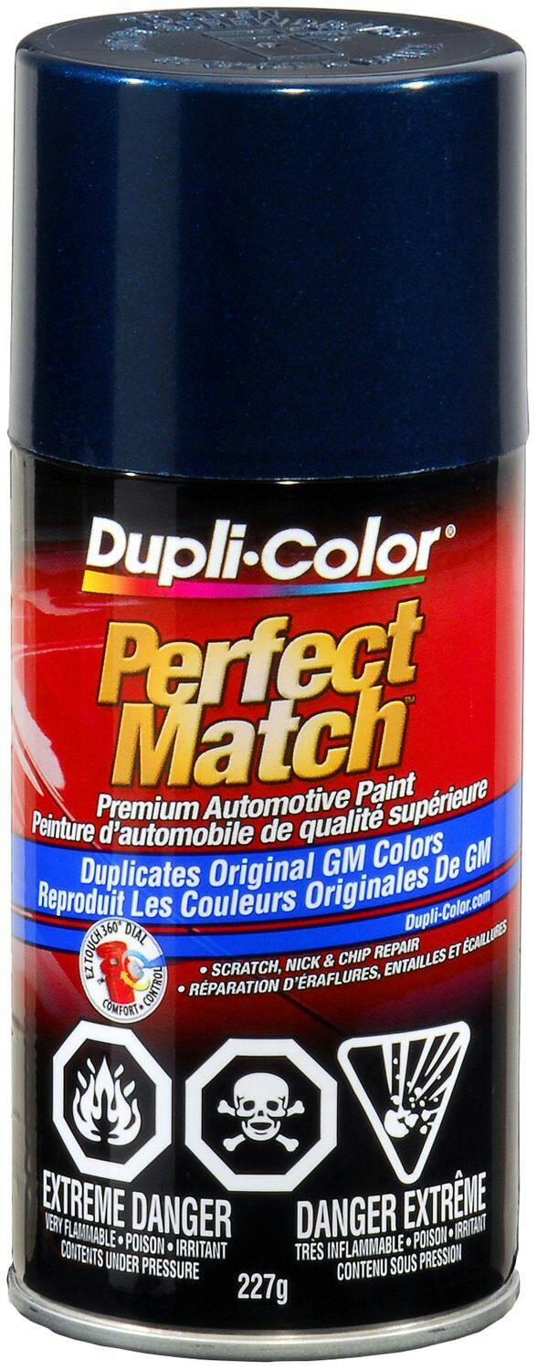 Dupli-Color Perfect Match Premium Acrylic Lacquer Automotive Aerosol Spray Paint, Indigo Metallic (39, WA 9792), 227-g