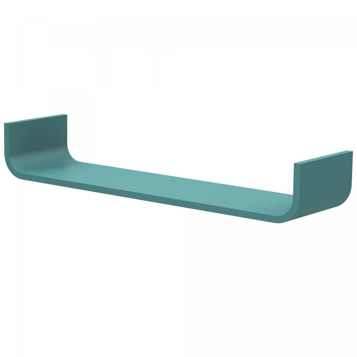 JULY - Étagère murale minimaliste 80cm en bois bleu