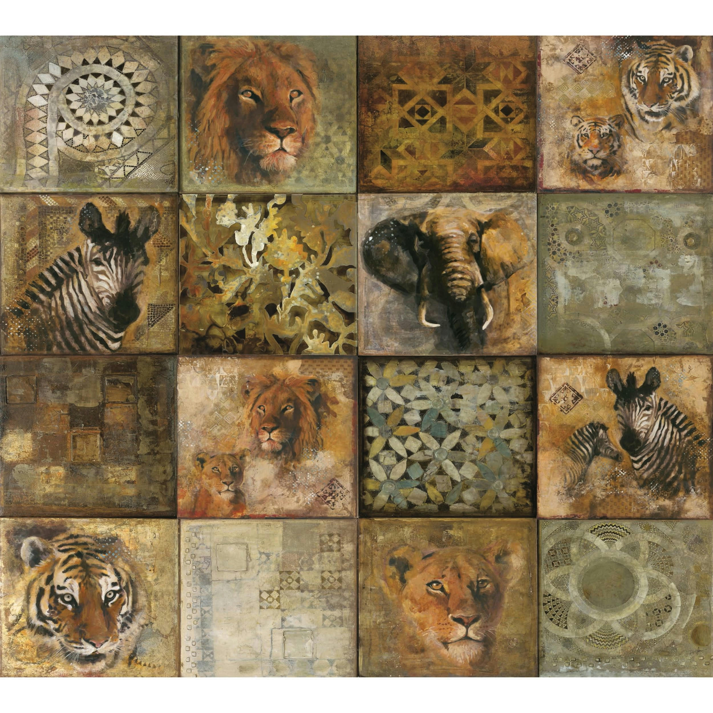 SAFARI - Papier peint panoramique 300x270 cm