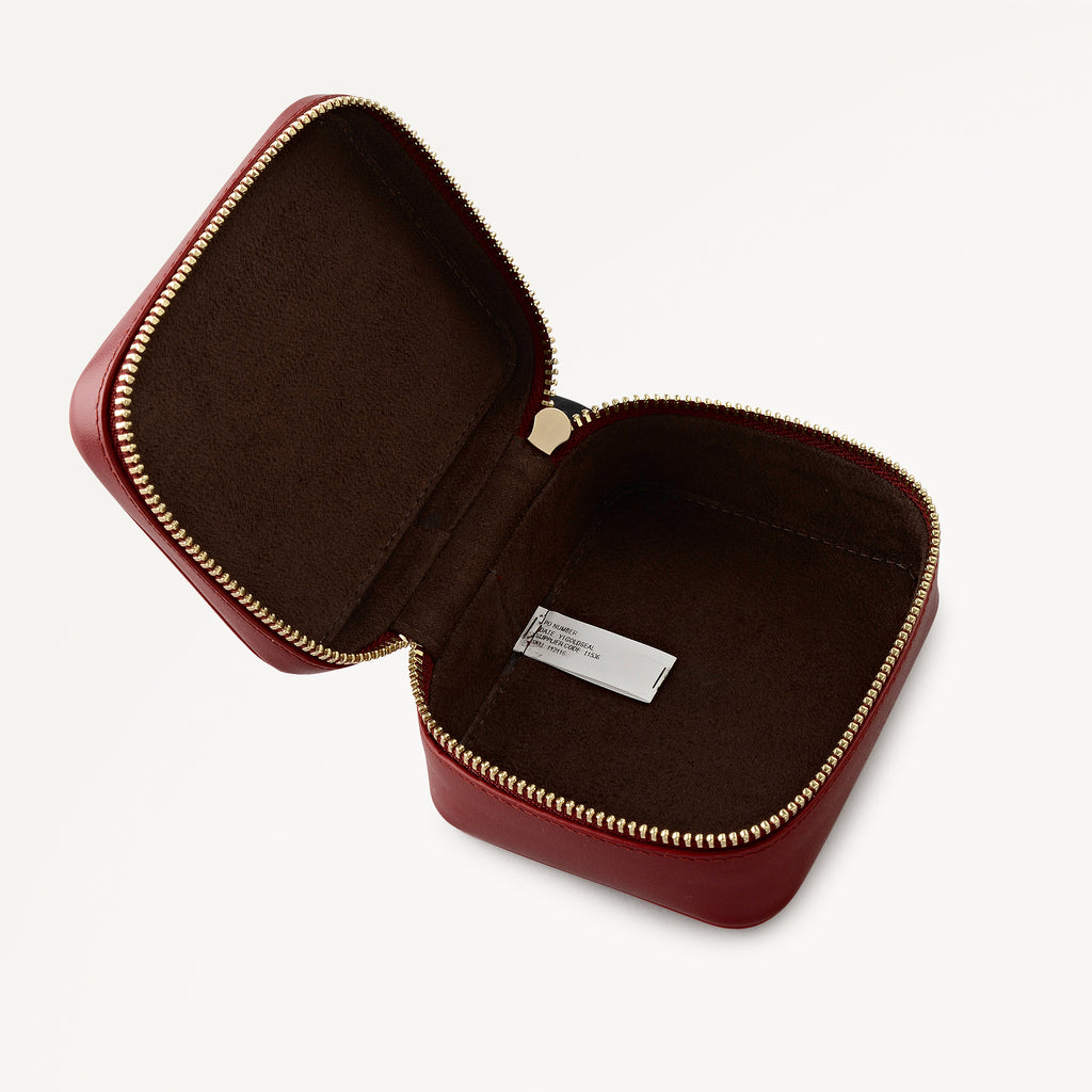 Commute Street - Small Zip Around Jewellery Box