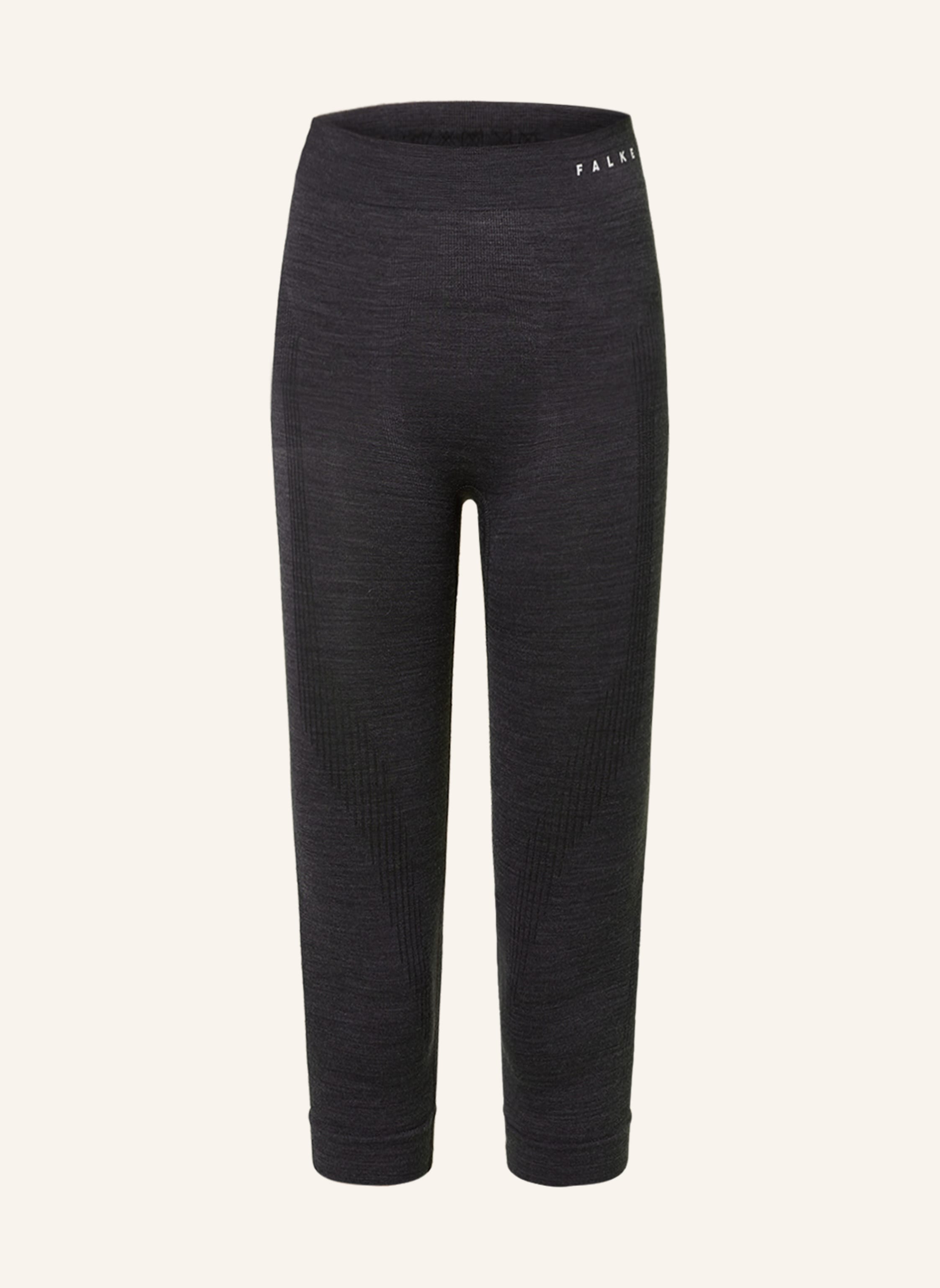FALKE Funktionswäsche-Hose WOOL-TECH mit verkürzter Beinlänge