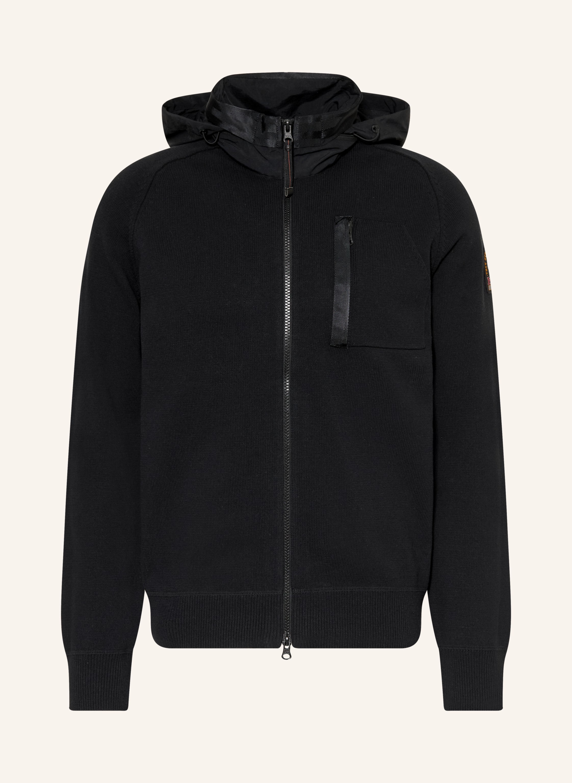 PARAJUMPERS Strickjacke BARGANCY im Materialmix