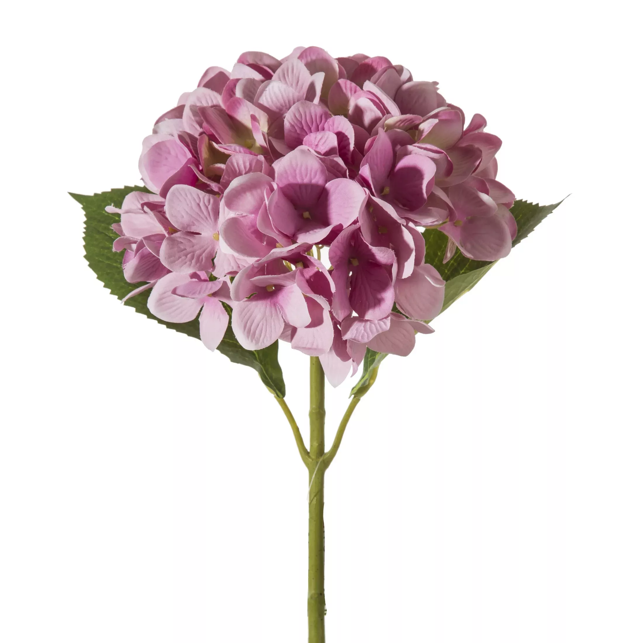 Kwiat sztuczny hortensja różowa 75 cm