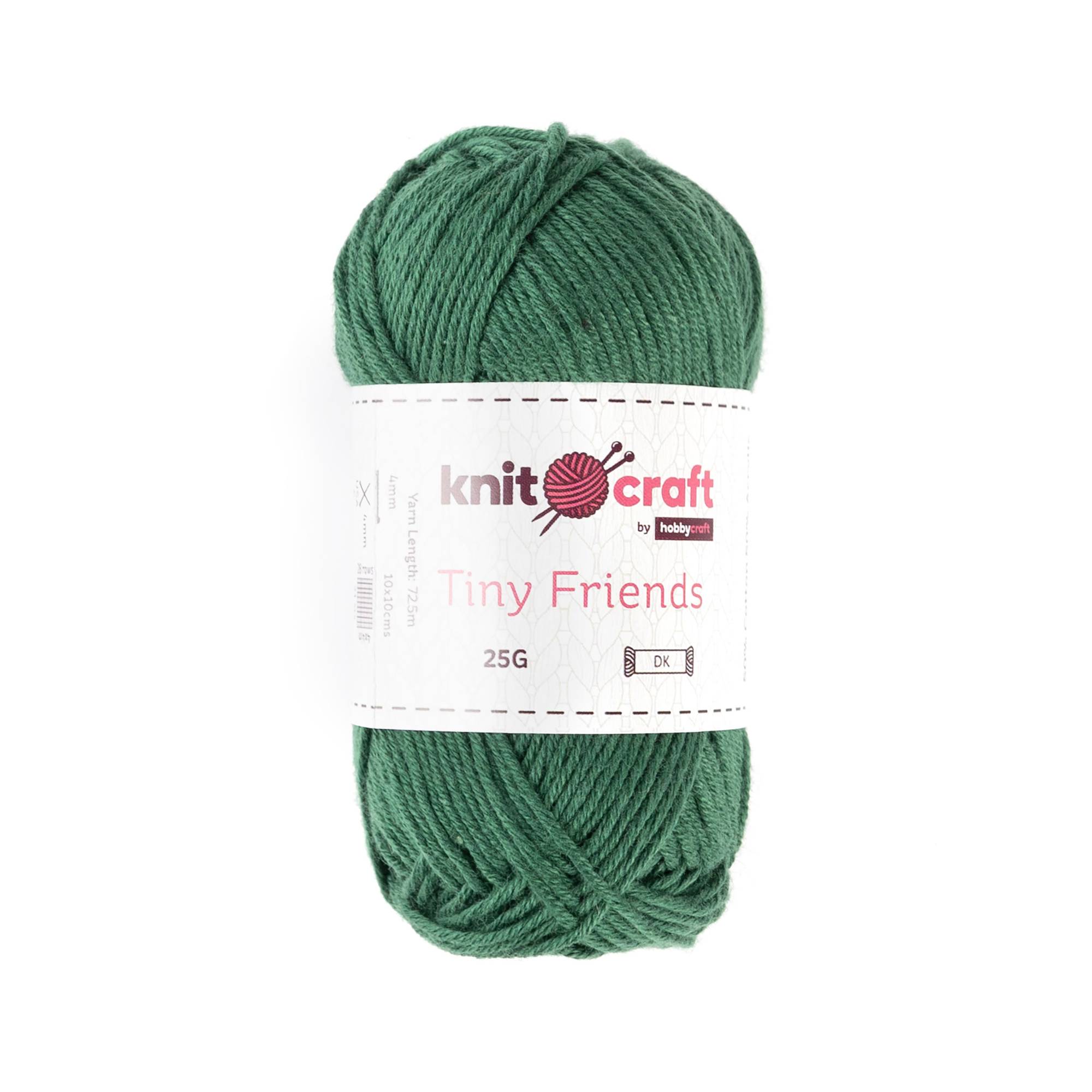 Knitcraft Green Tiny Friends Yarn 25g