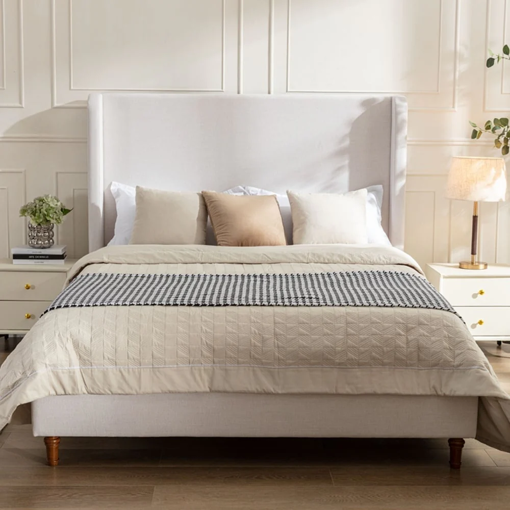 54 High Headboard Harper Tall Headboard Upholstered Bed