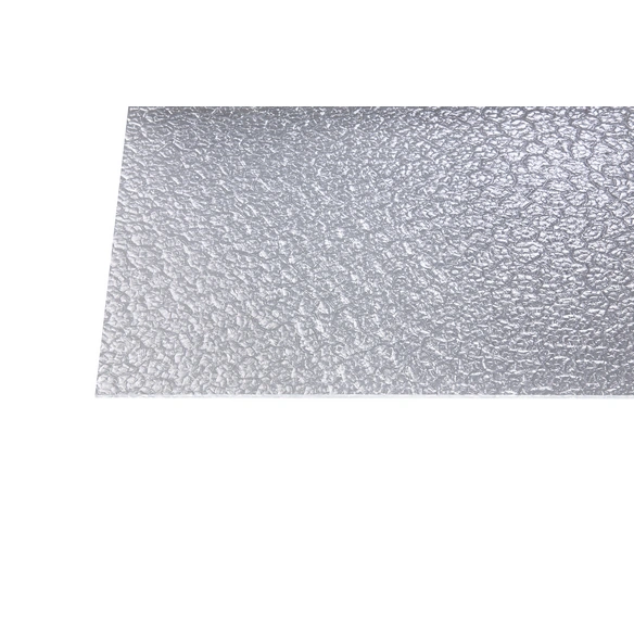 Bastelplatte, Stärke: 5 mm, transparent, Wabe beidseitig