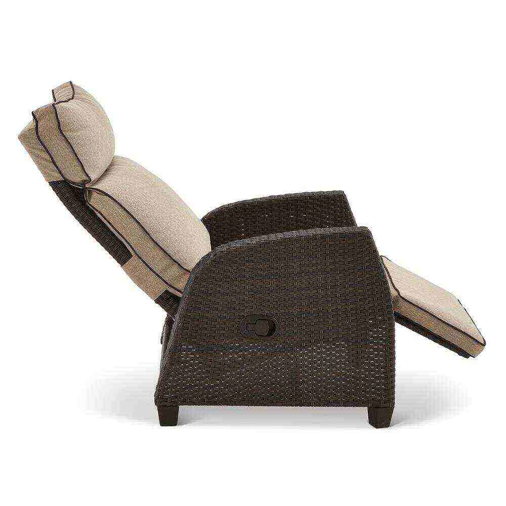 The Weatherproof Outdoor Recliner - Bed Bath  Beyond(Brown)