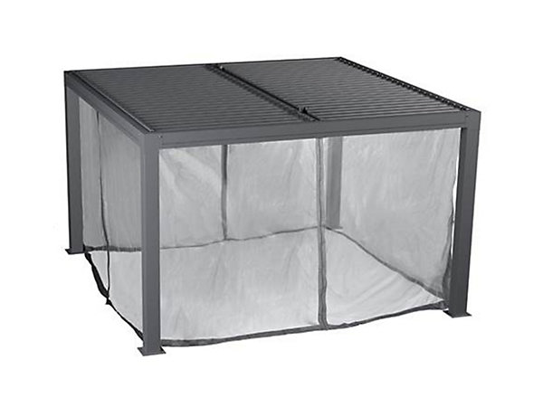 Moustiquaire pour pergola Habrita 3 x 2,31 m