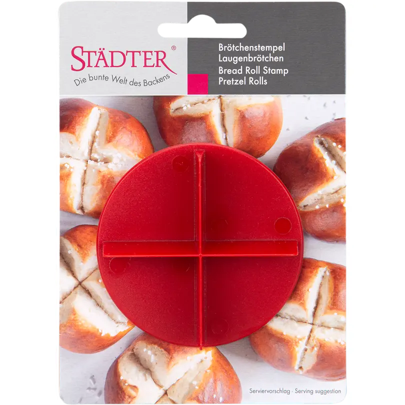 Keksstempel Laugenbrötchen