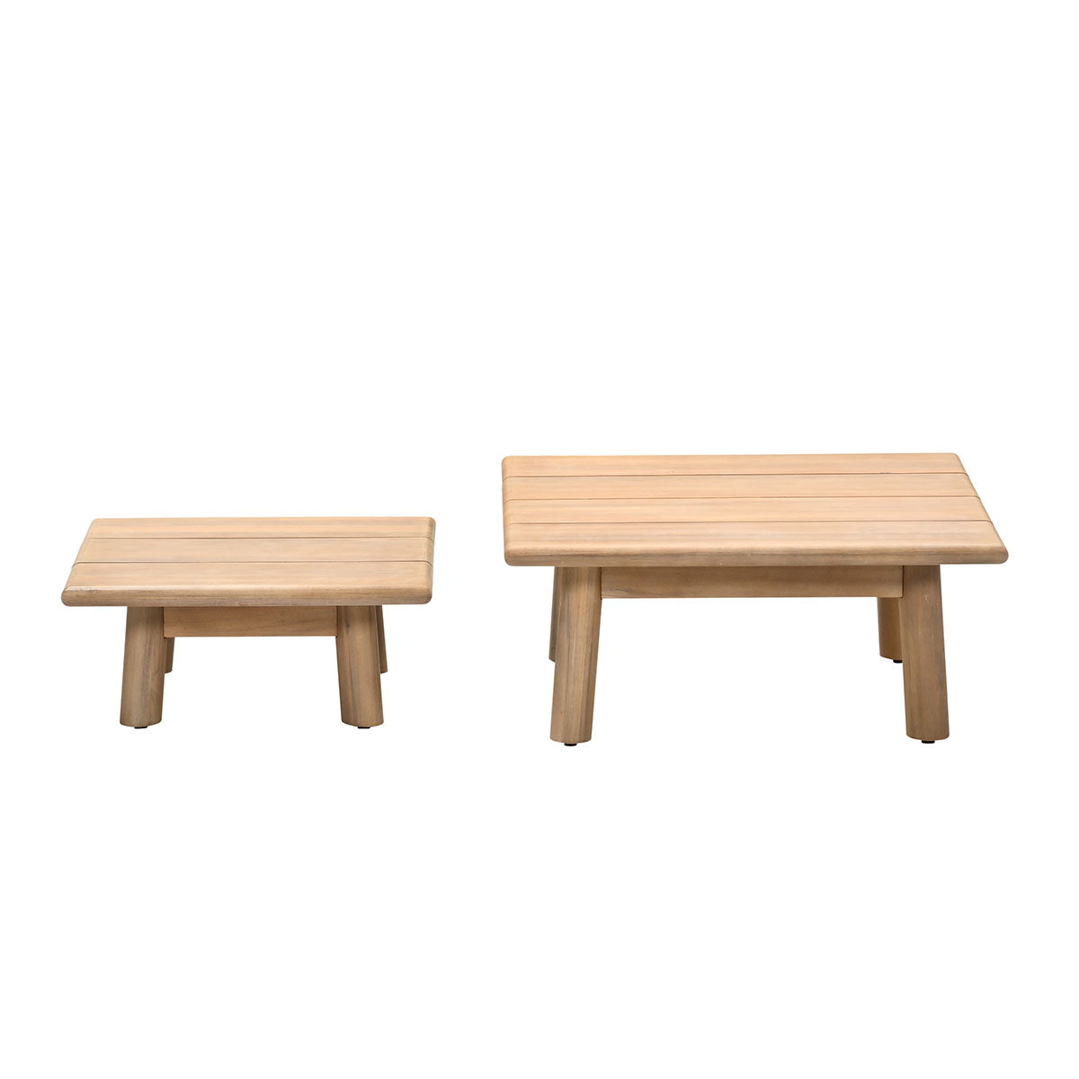 Garden Impressions loungetafel San Namut bruin - acacia - set van 2