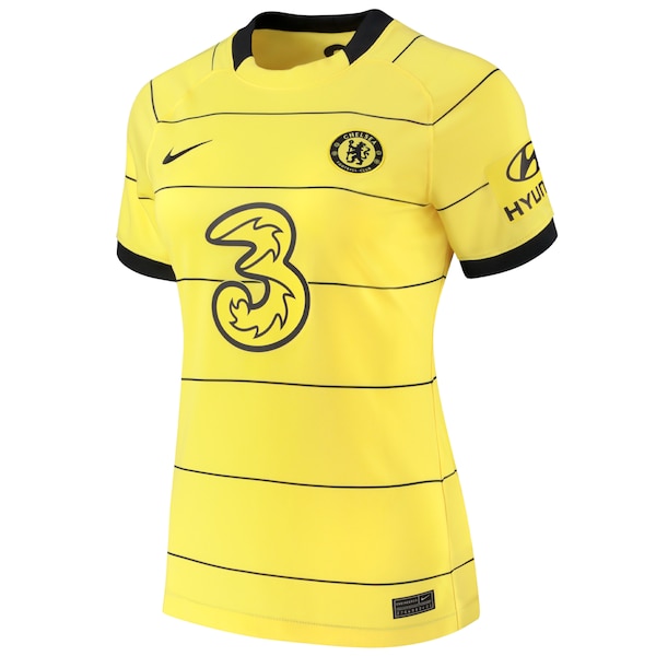 Chelsea Nike Women's 2021/22 Away Breathe Stadium Jersey - Yellow
