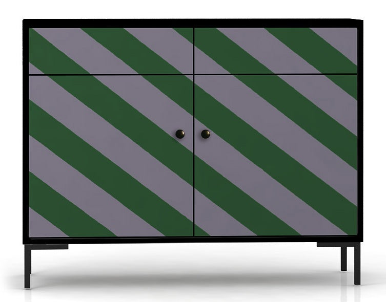 Dressoir MDF 2 deuren en 2 lades