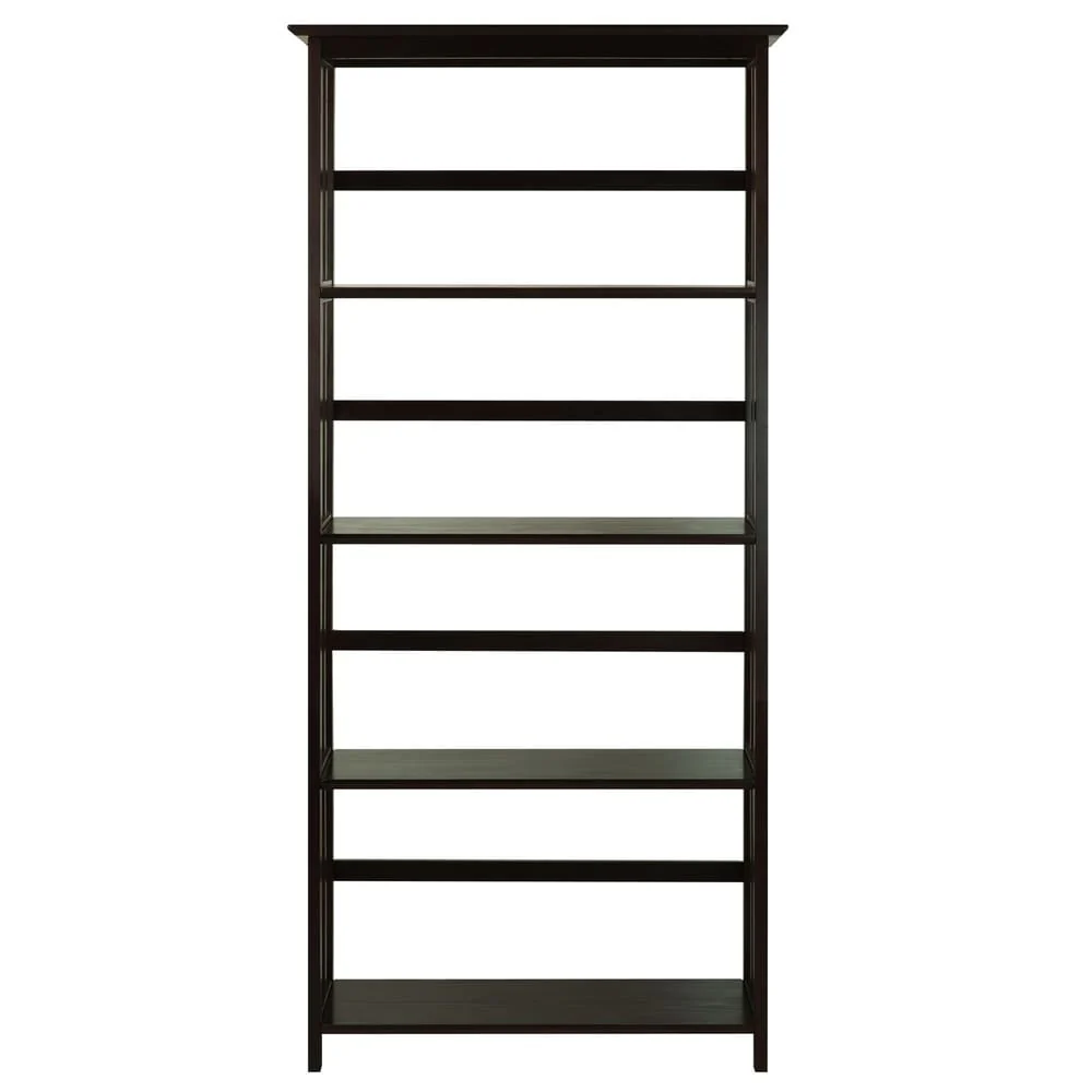 Mission Style 5-Shelf Bookcase