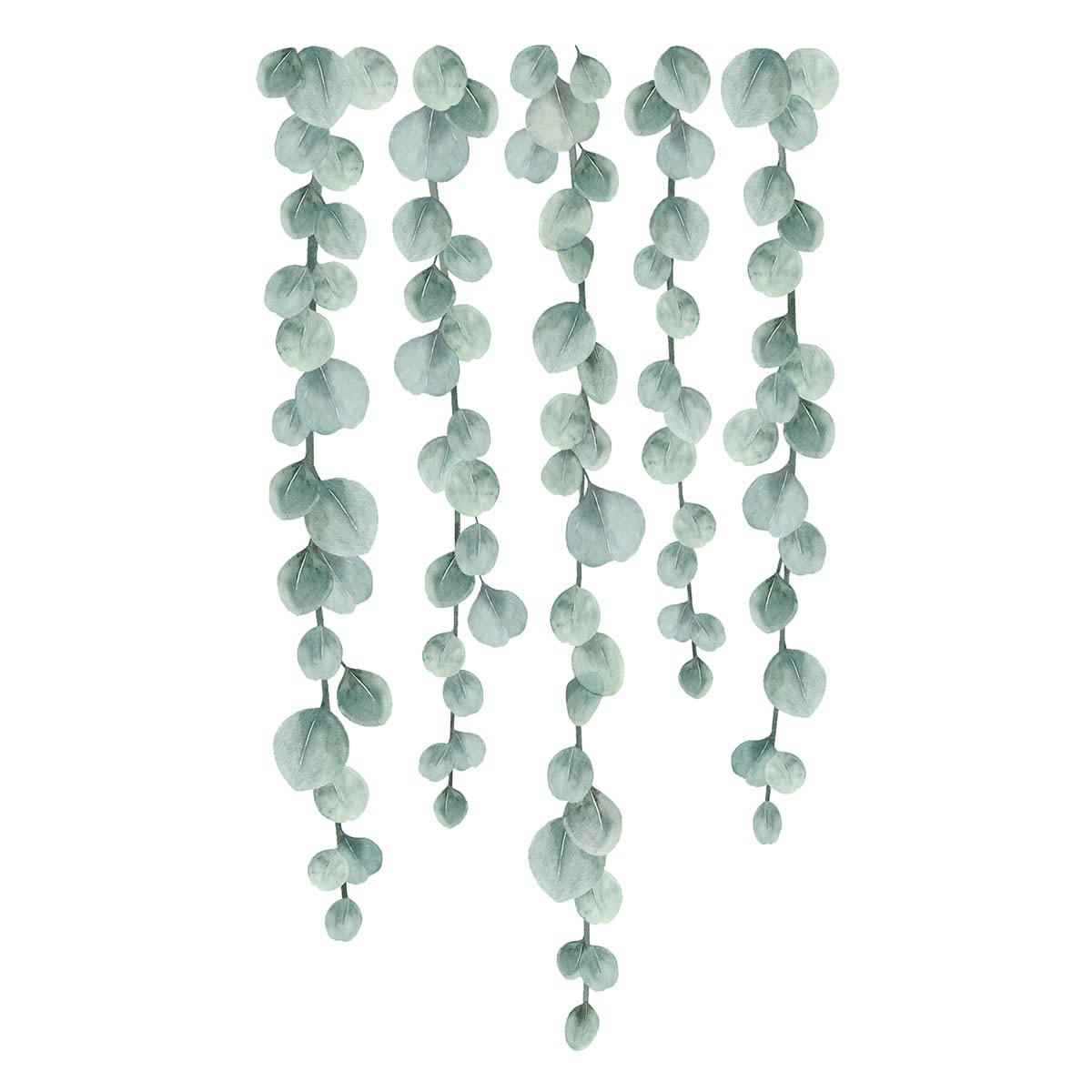 GREENERY - Stickers feuillage en Vinyle mat Vert