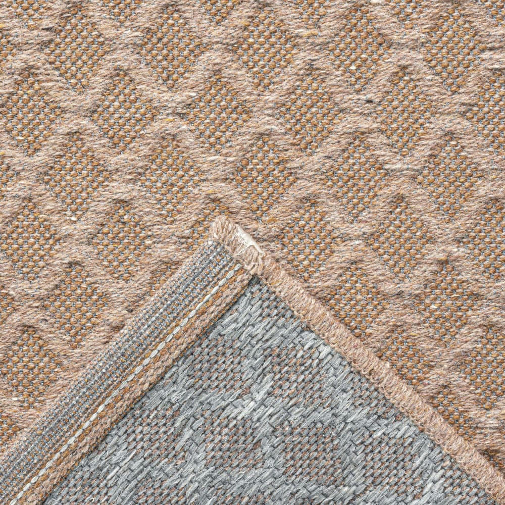 NOOSA I - Tapis en laine rouille 160x230 cm