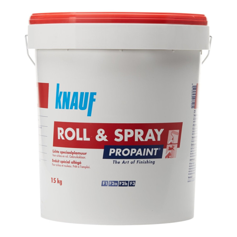 Enduit de lissage Propaint Roll&Spray 15 kg KNAUF