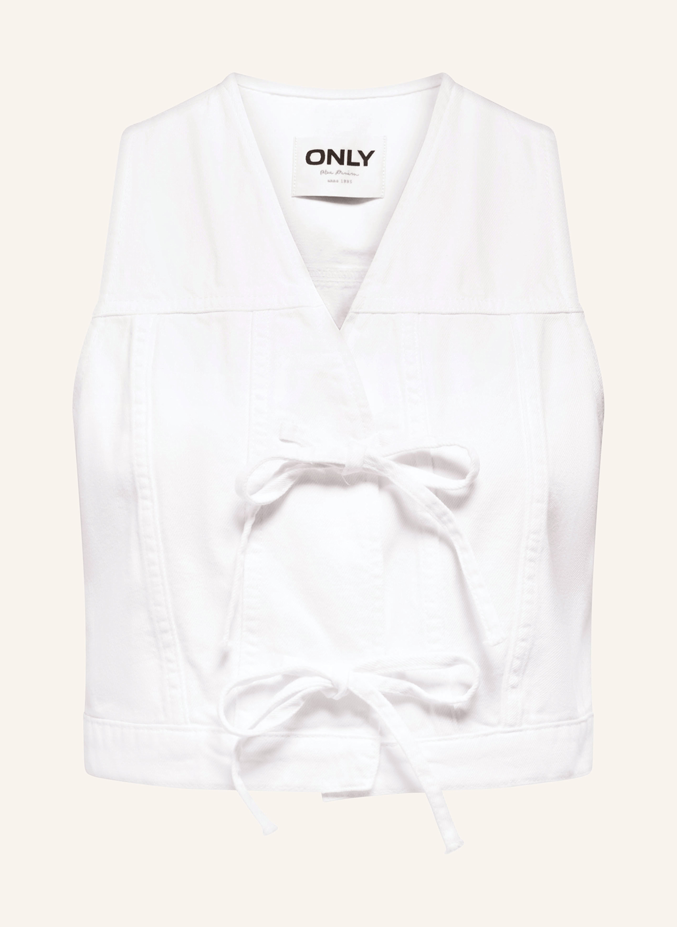 ONLY Cropped-Jeansweste
