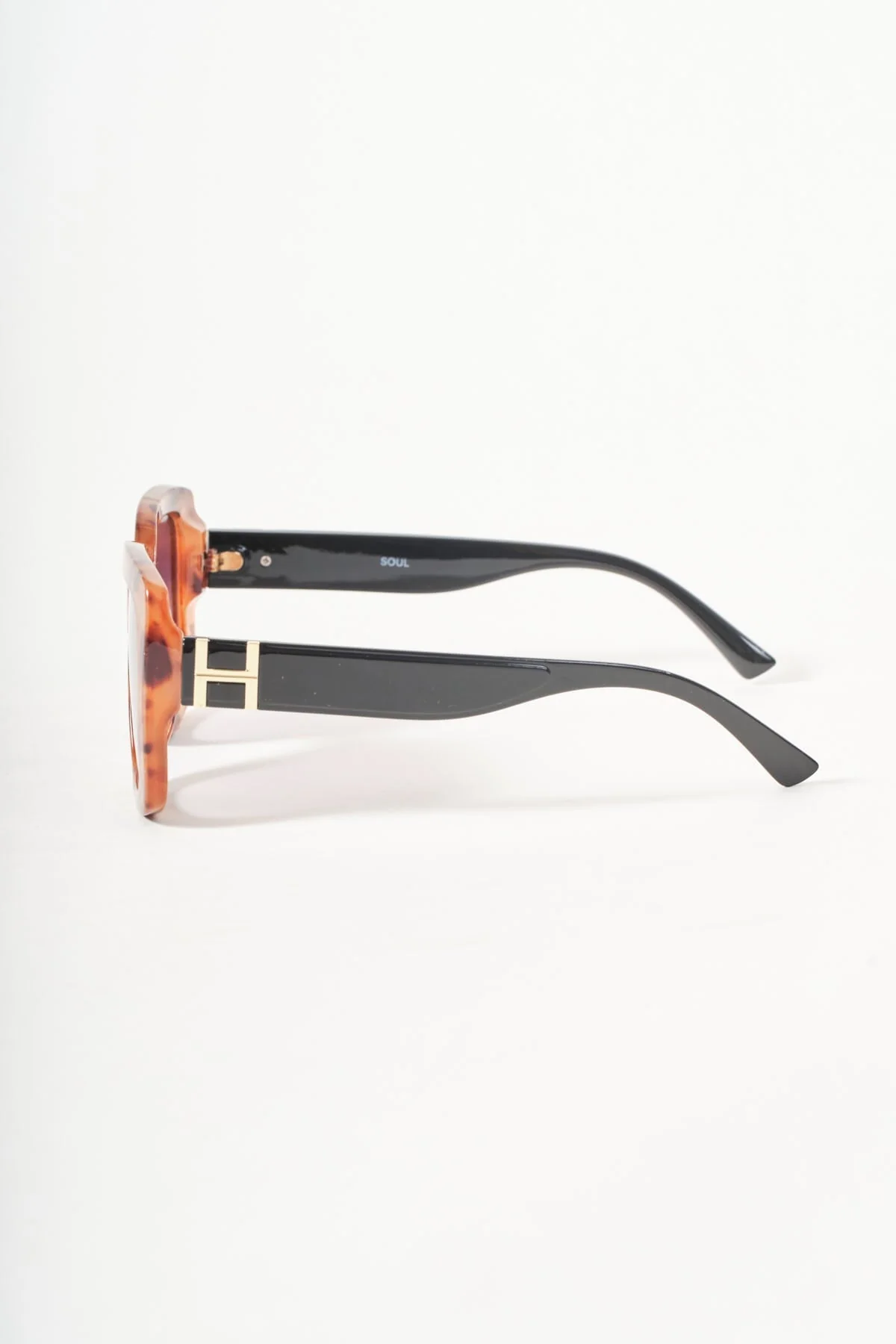 Tortoiseshell Square Frame Sunglasses