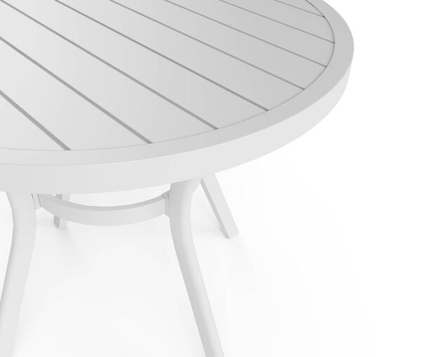 Jette Dining Table 87cm (Bone)