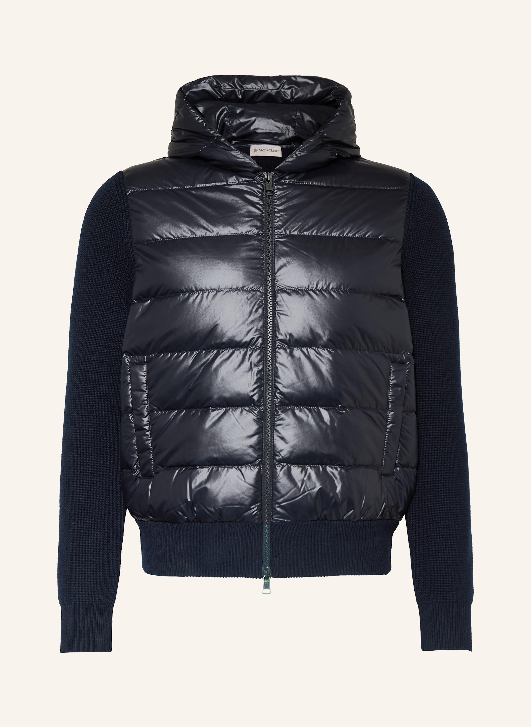 MONCLER Daunenjacke im Materialmix