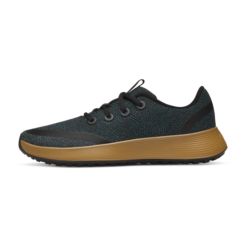 Women's Runner Protect - Natural Black/Chasm Teal (Stony Beige Sole)