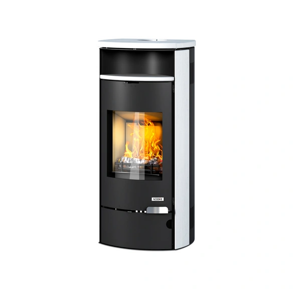 Kaminofen »Versari Deluxe«, weiß, Sandstein, 7 kW