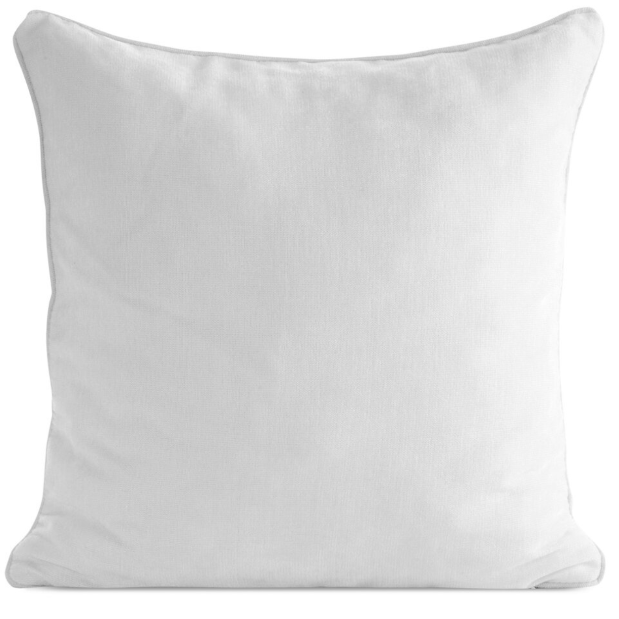 Poszewka szenilowa VANI kremowa 45x45 cm dekoracyjna na poduszkę