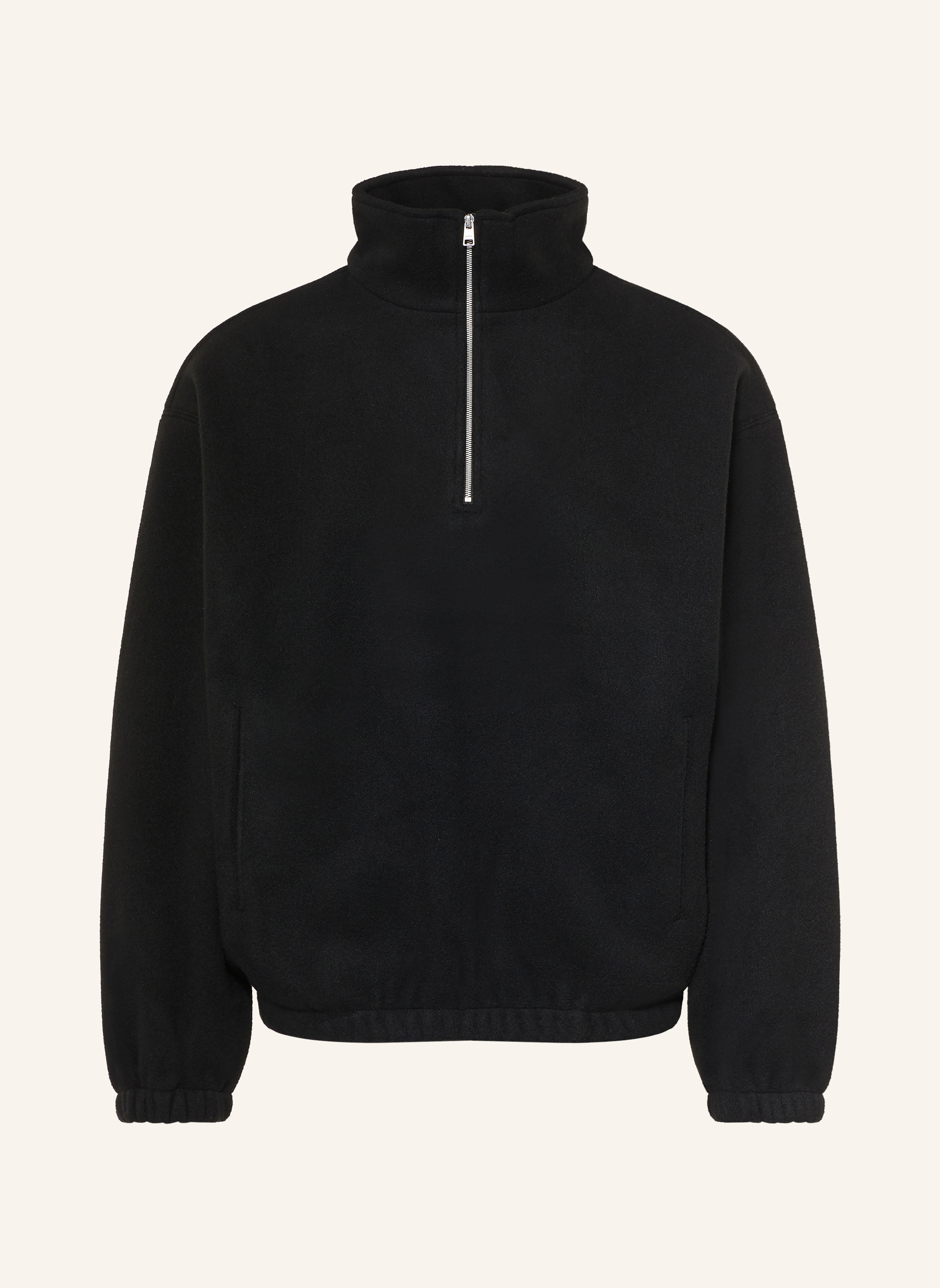 SANDRO Oversized-Troyer aus Fleece