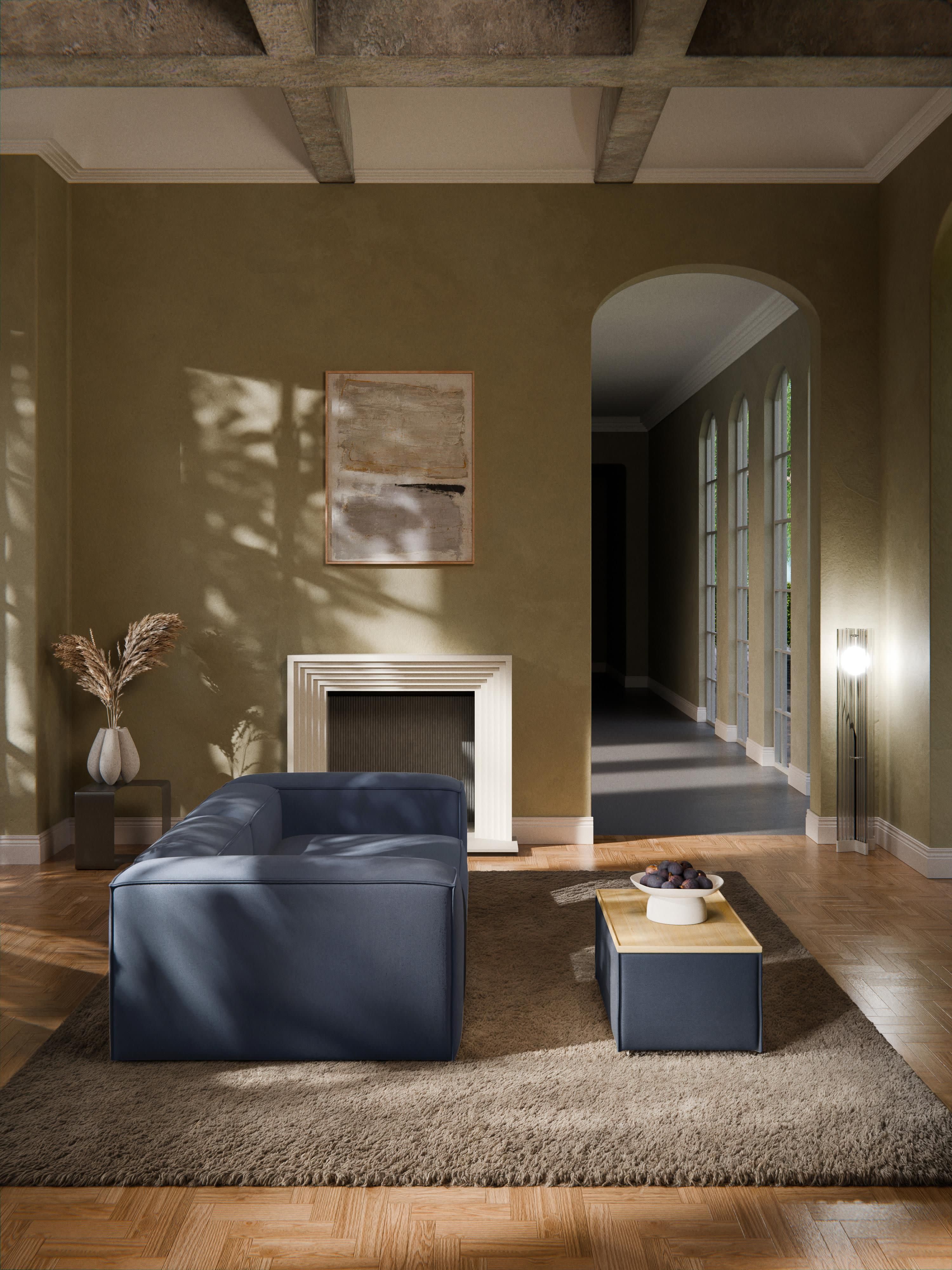 Sofa-Hocker Lennon mit Stauraum