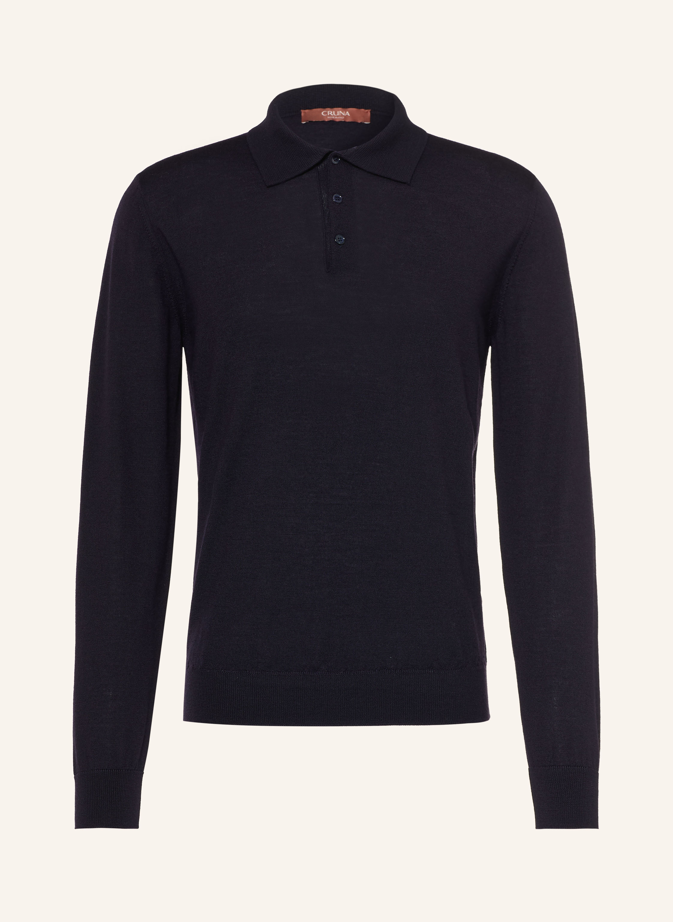 CRUNA Strick-Poloshirt