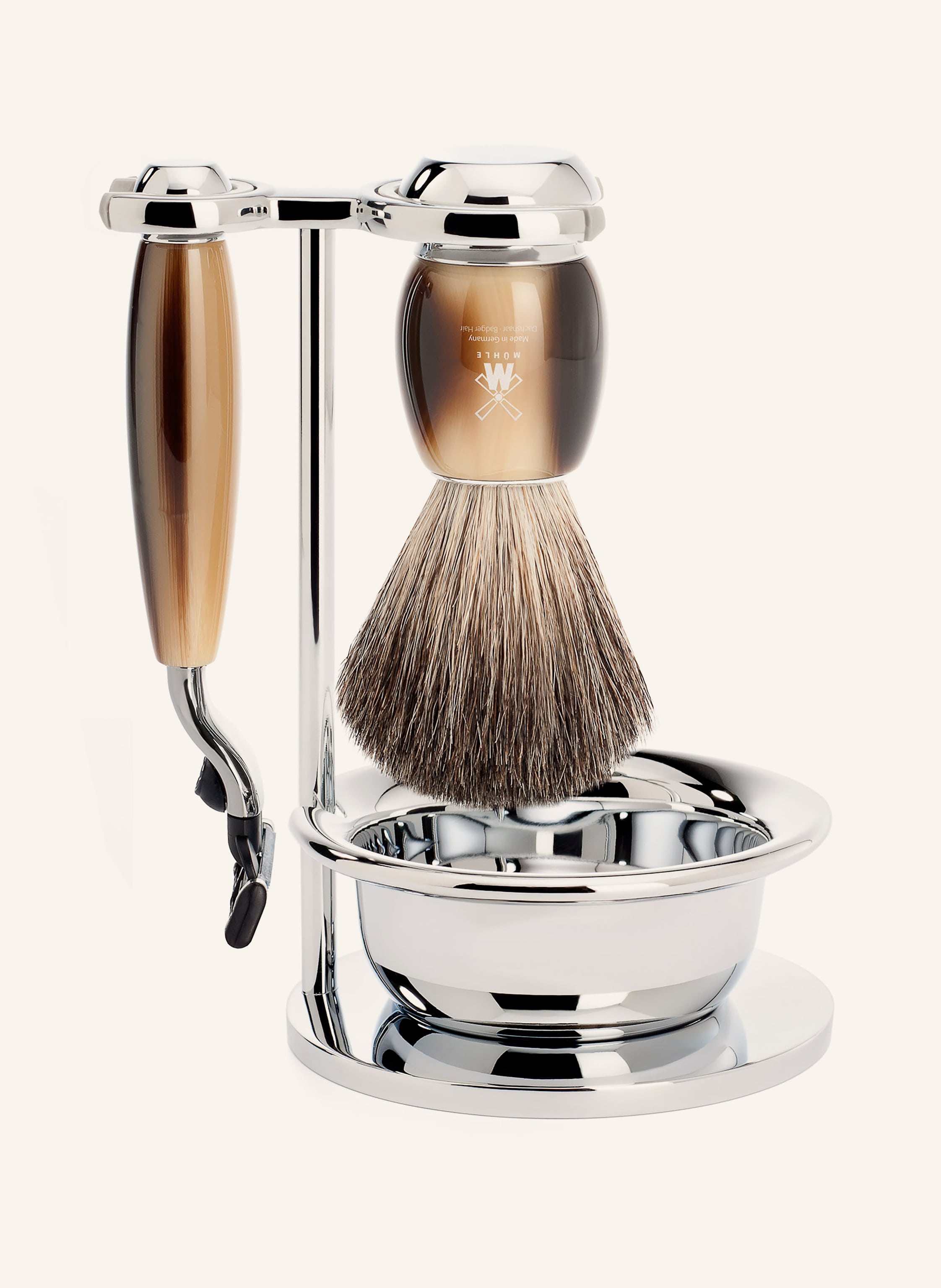 MÜHLE 3-tlg. Rasier-Set - VIVO