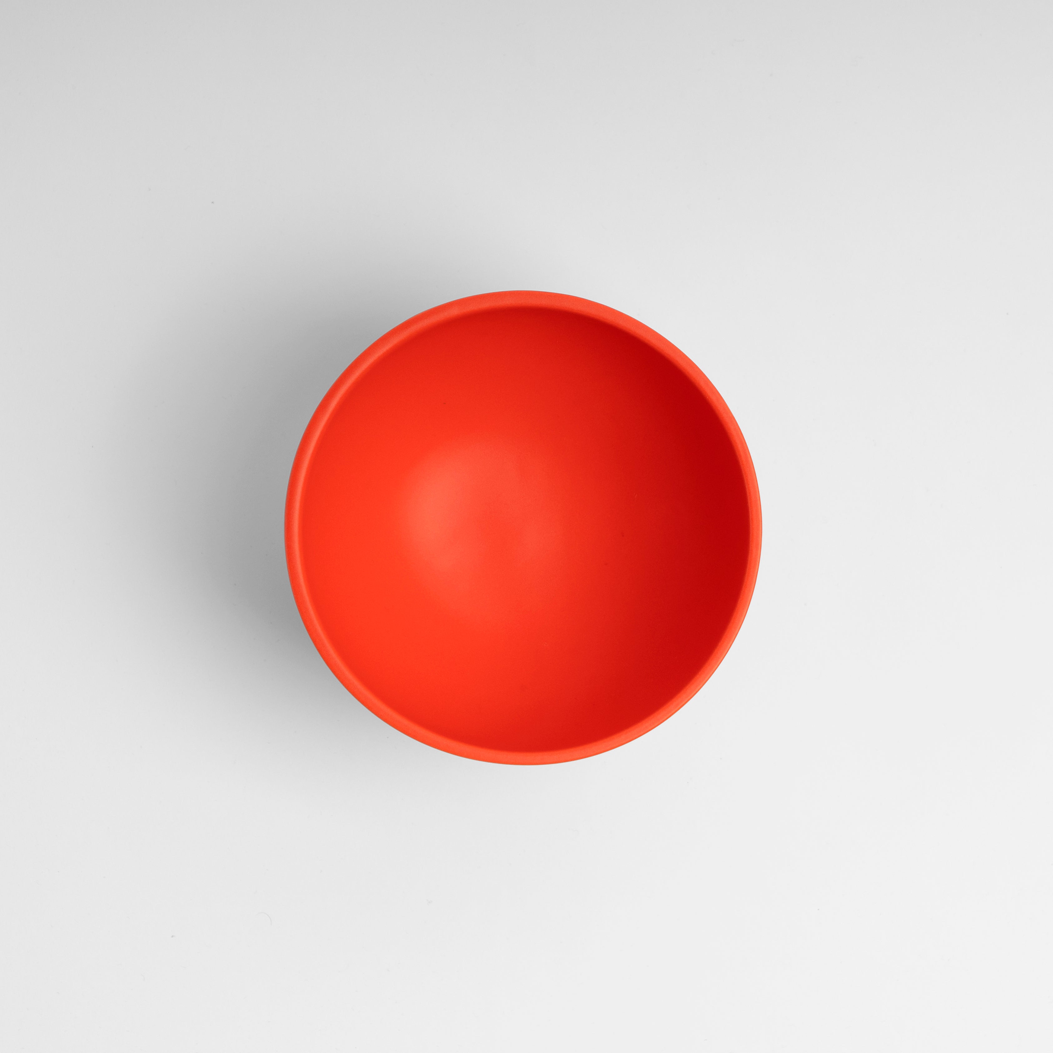Small Strong Coral Footed Snack Bowl