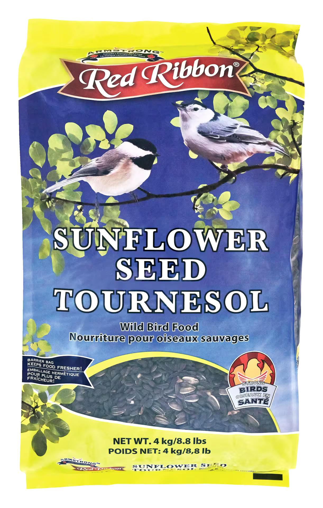 Red Ribbon Sunflower Wild Bird Food, 4-kg