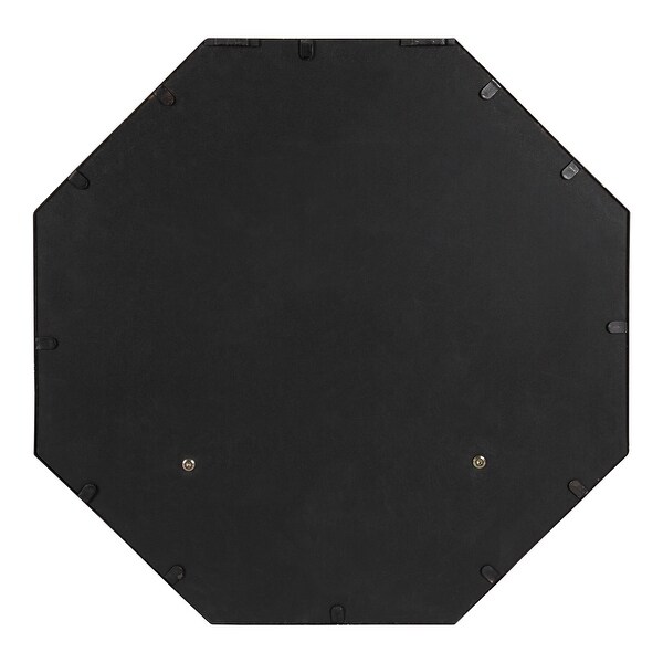 Kate and Laurel Owing Octagon Wall Shelf Mirror