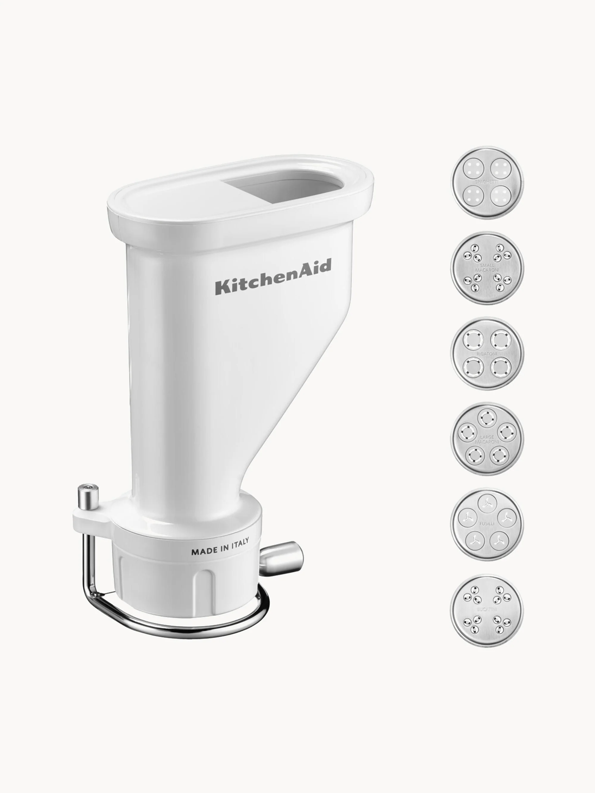 Nudel-Aufsätze KitchenAid, 6er-Set