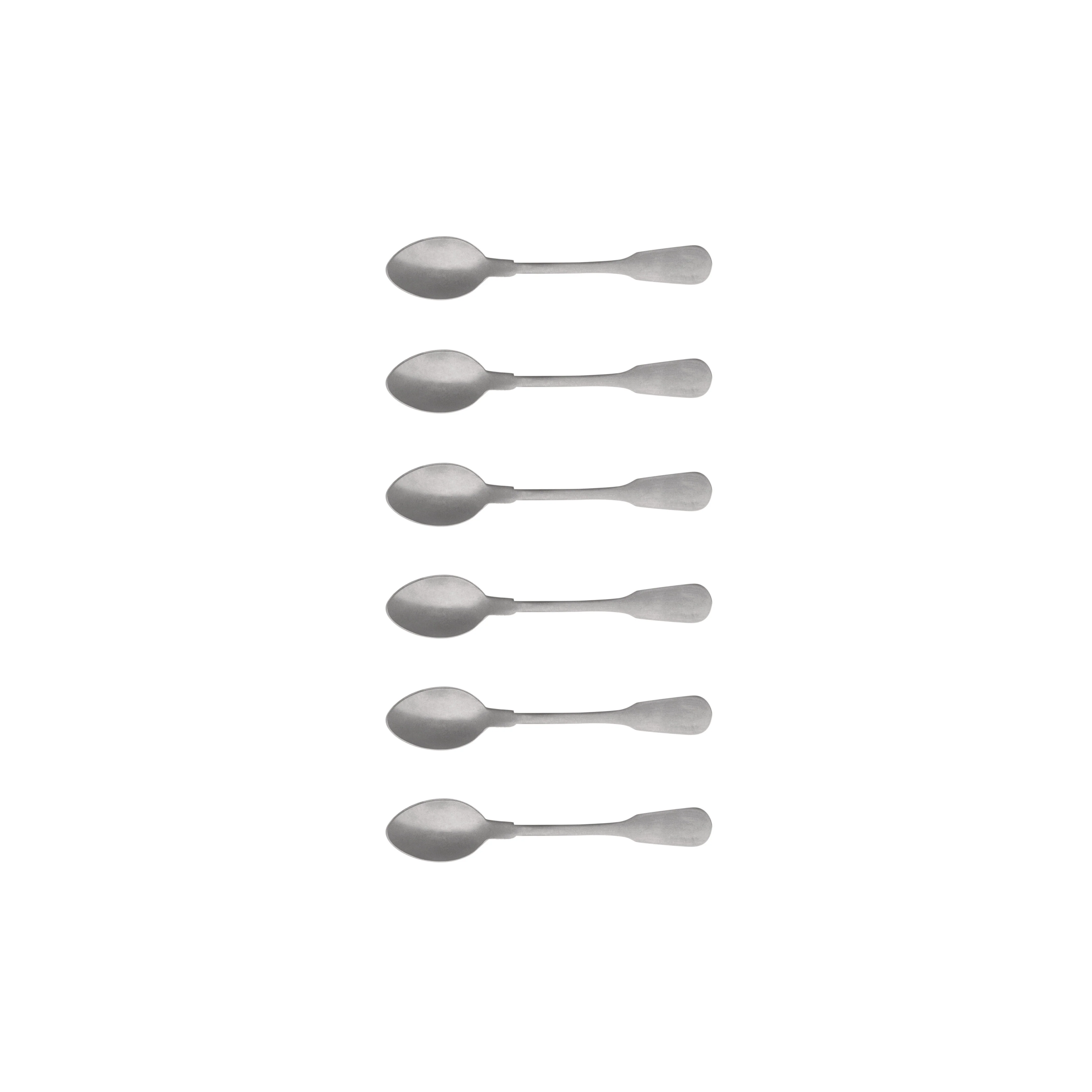 Flatware Coffee Spoon 6 Pieces Set Saga