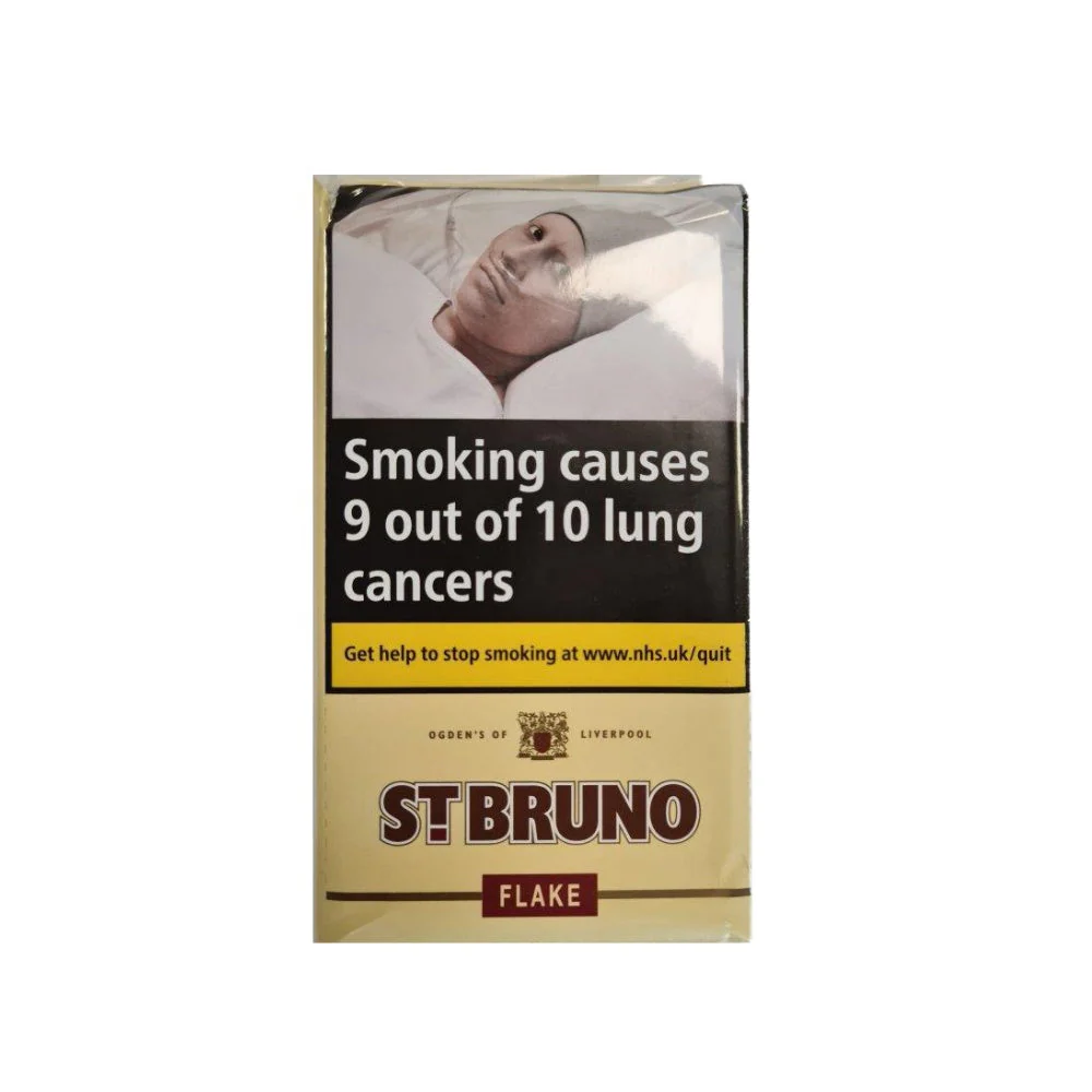 St Bruno Flake Pipe Tobacco 50g Pouch