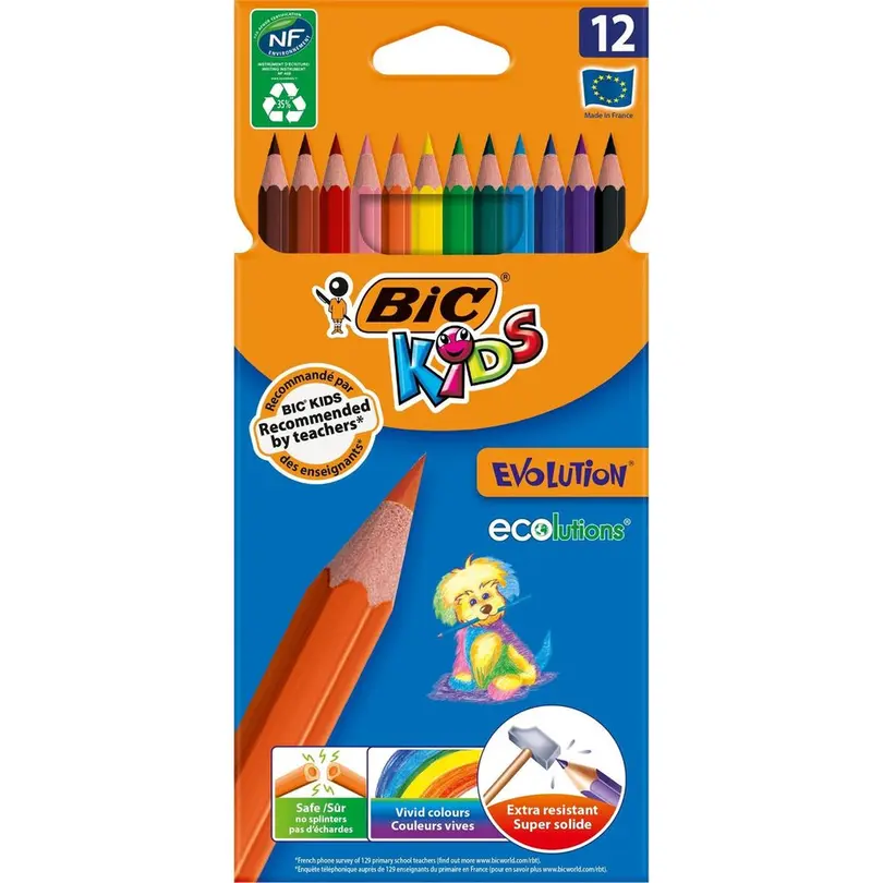 Farbstift-Set 12er-Set BiC