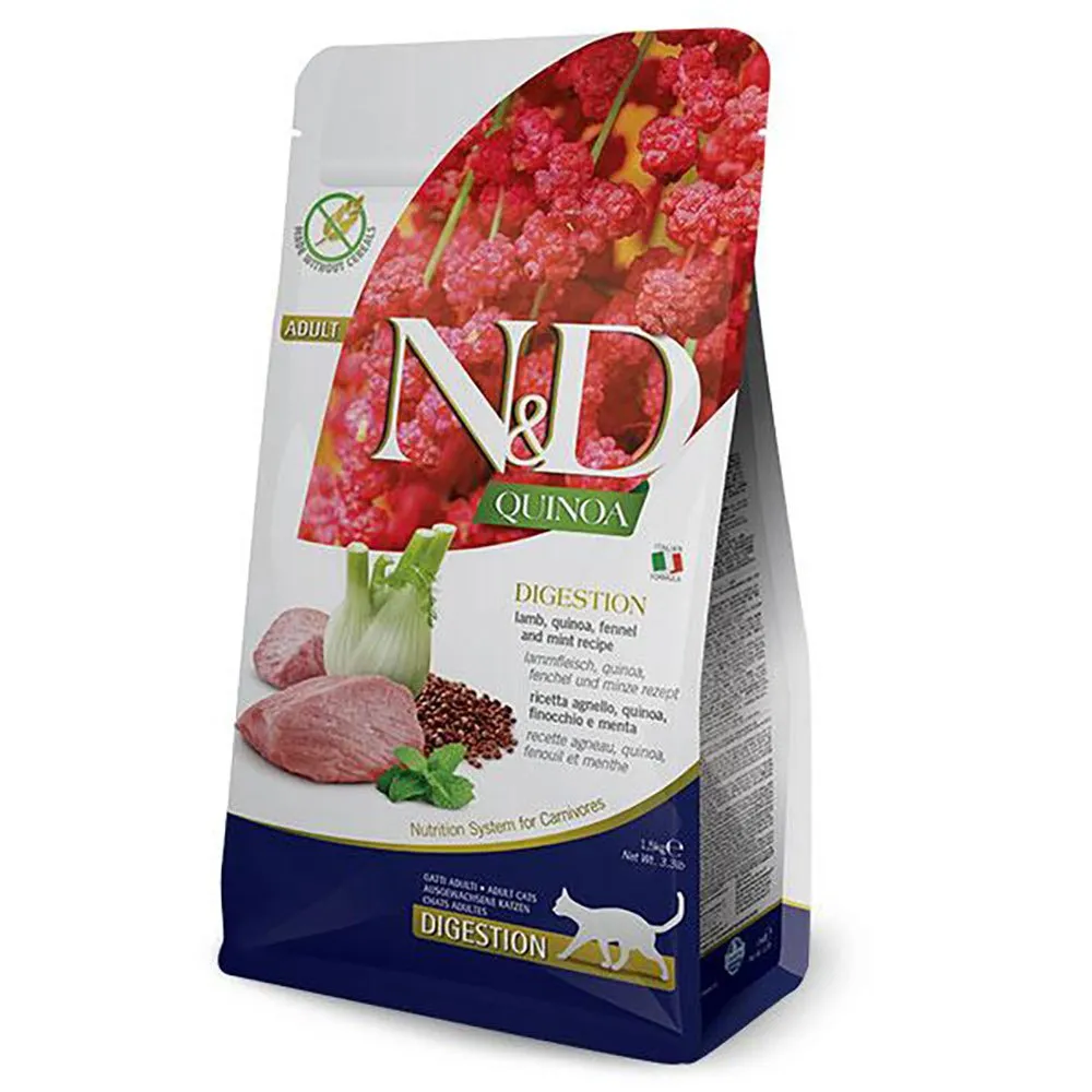 Farmina Quinoa Digestion Lamb Cat Food 5kg