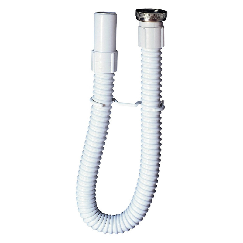 Raccord spirale blanc Ø 40 mm MR.BRICOLAGE
