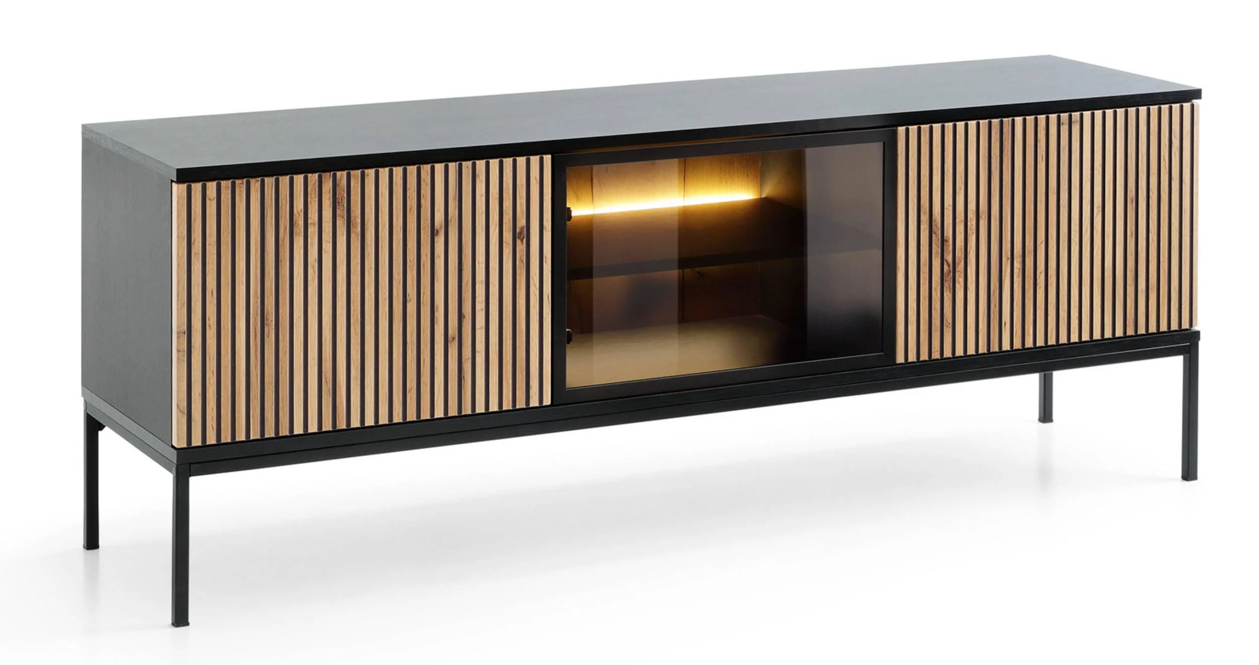 TV-meubel Tiana met verlichting