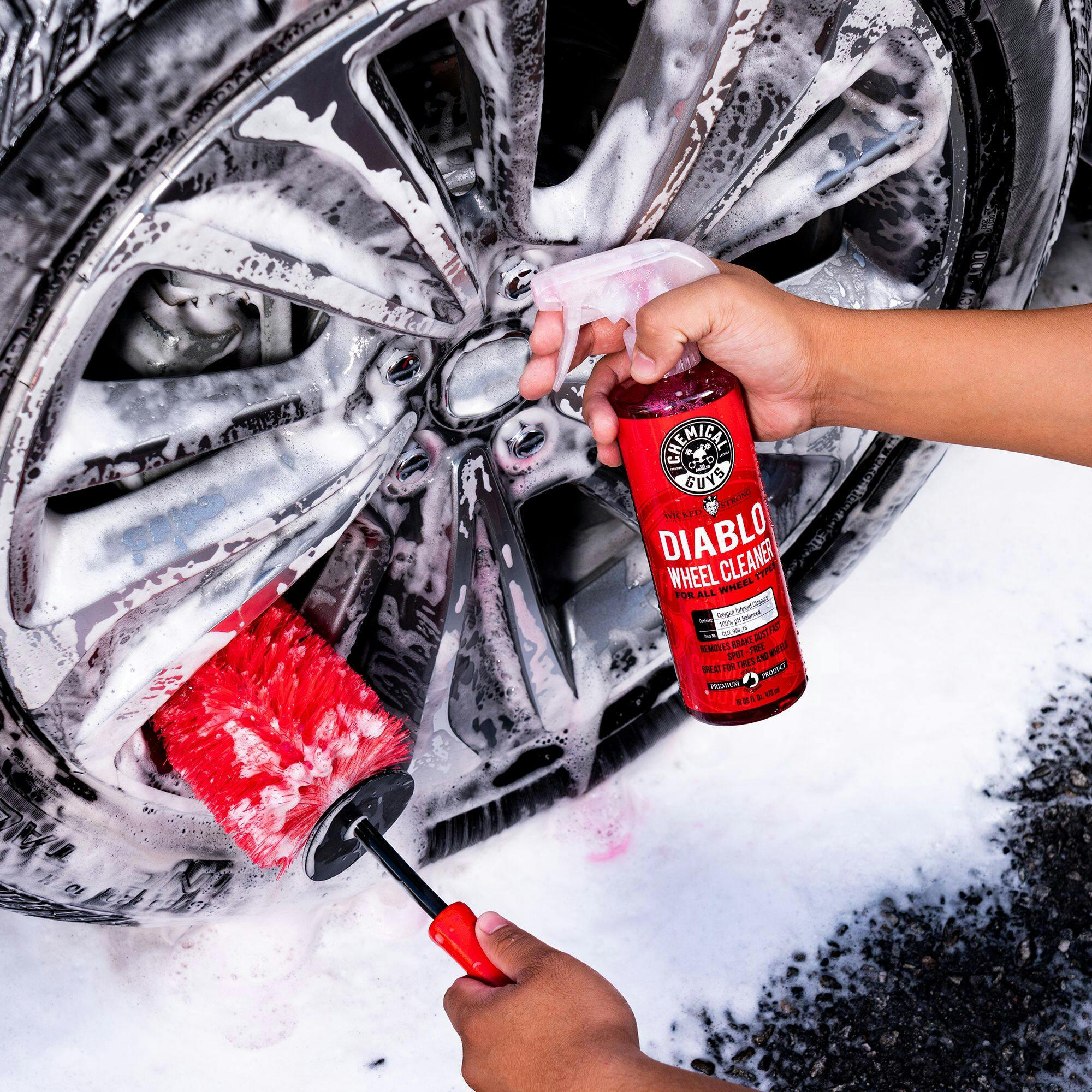 Chemical Guys Diablo Car Wheel/Rim & Tire Cleaner Spray, 473-mL