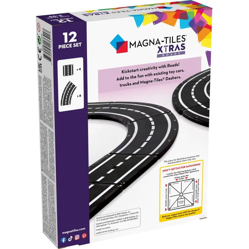 Spielset 12-teilig XTRA Roads
