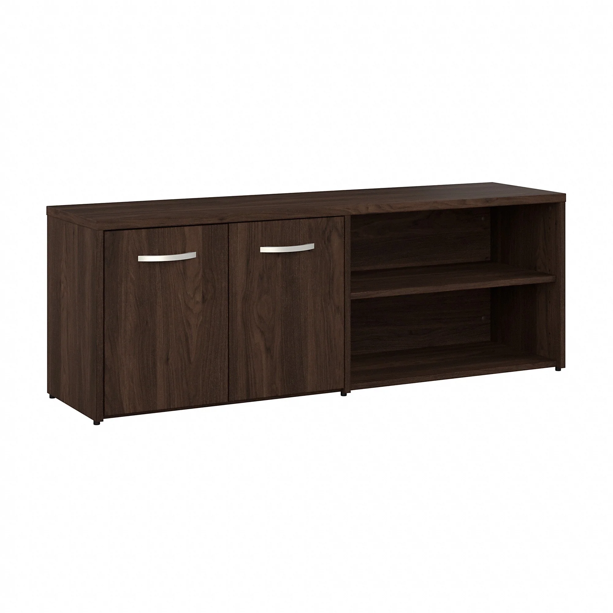 Studio C Low Storage Cabinet with Doors by Bush Business Furniture