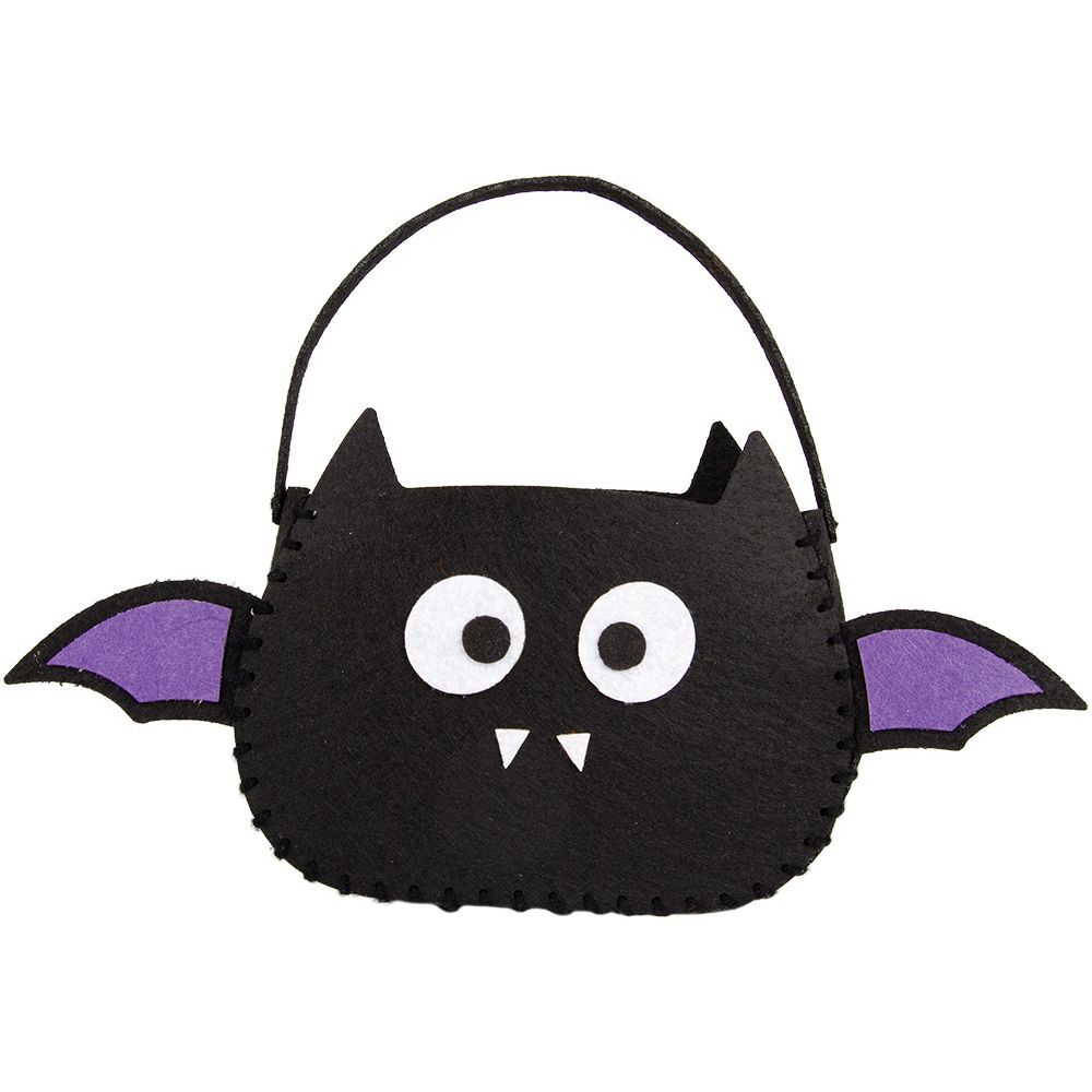 Sac à bonbons forme chauve souris à confectionner