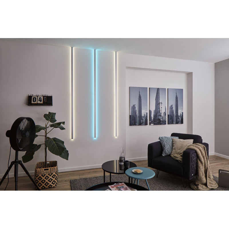Kit profilé pour ruban LED Duo 2 m PAULMANN